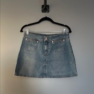 🟡3for$15 Garage Blue Denim Mini Skirt